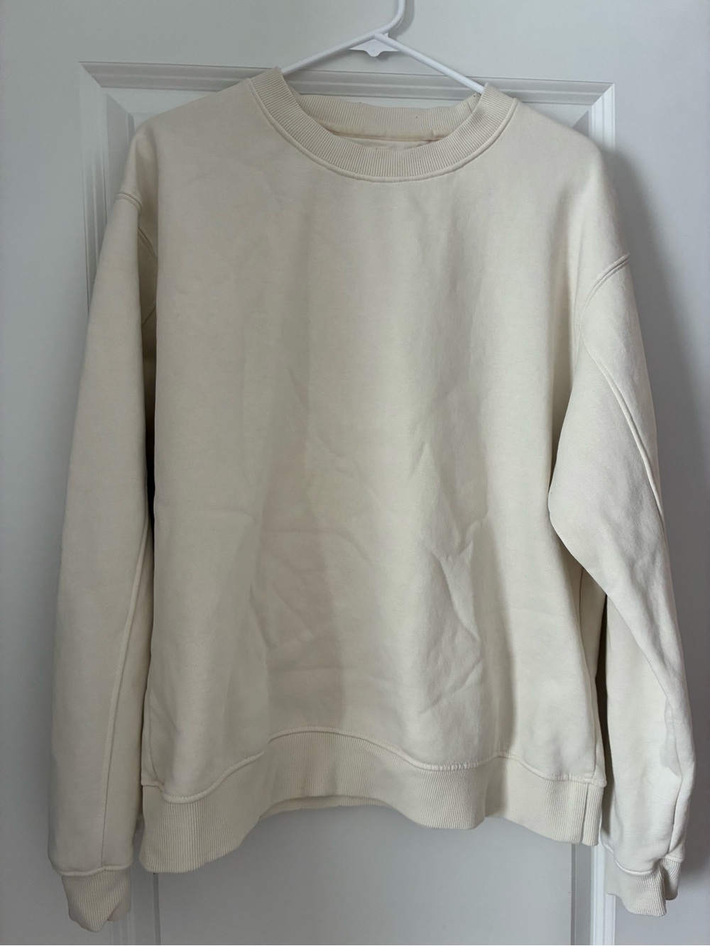 Cactus Man cream sweatshirt in a L #cactusman #cozy